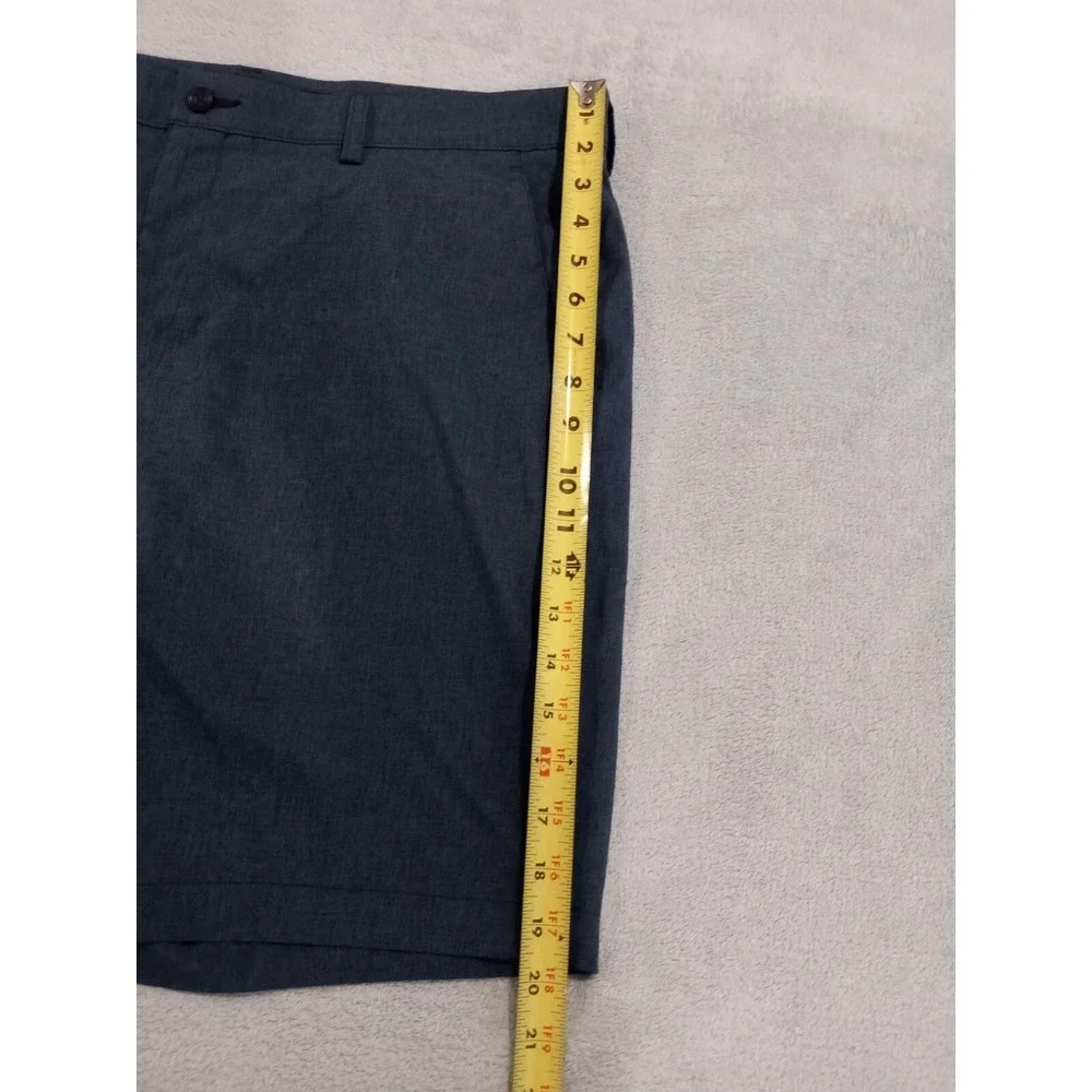 Mens PGA Tour Size 38 Navy Blue Stretch Golf‎ Shorts